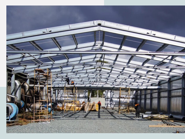 Промышленные объекты в октябрьском