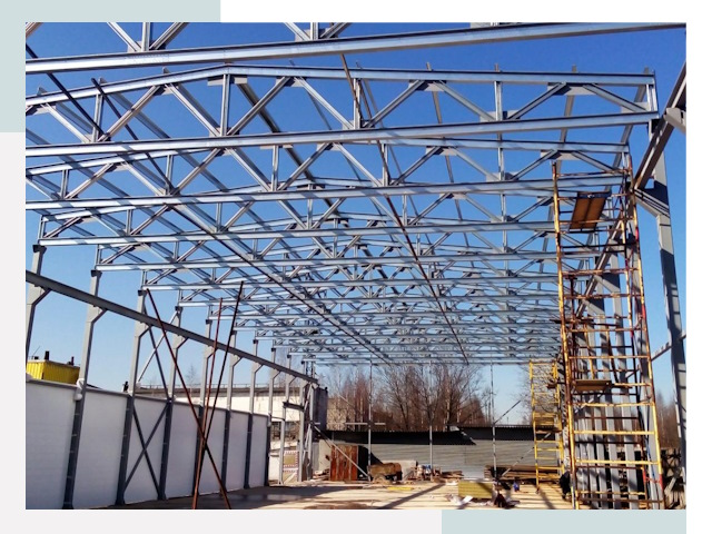 Строительство цехов в Октябрьский от 621 руб. под ключ