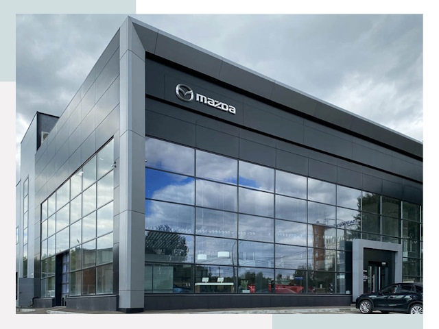 Строительство автосалонов в октябрьском