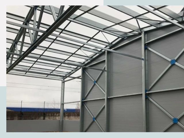 Каркасные ангары от СтальСтрой-Ктб по цене от 621 руб.