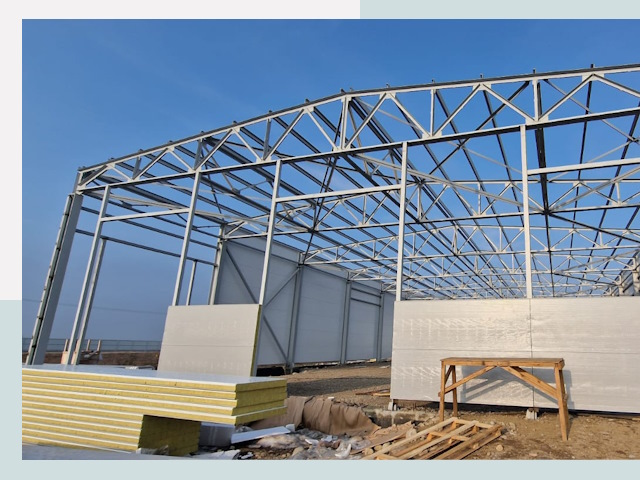 Утепленные ангары в Октябрьский от 621 руб. за м²