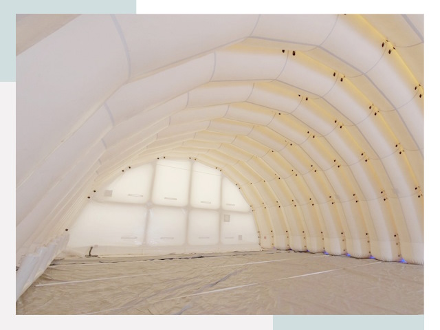 Пневмокаркасные ангары в октябрьском