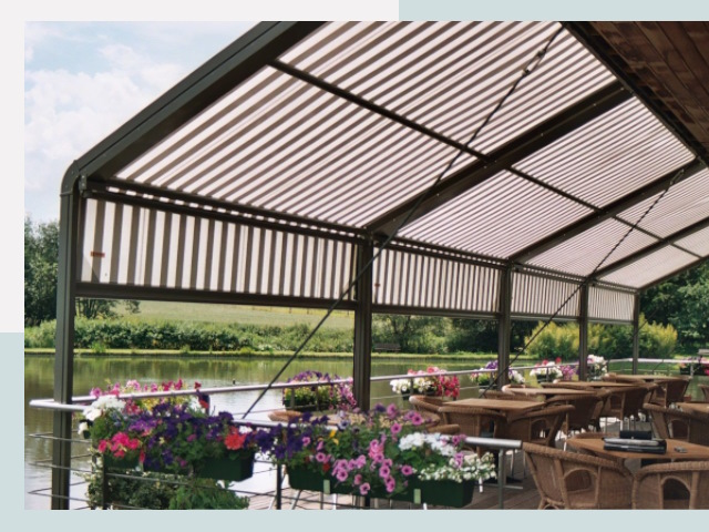 Элегантные навесы для кафе от 621 руб в Октябрьский