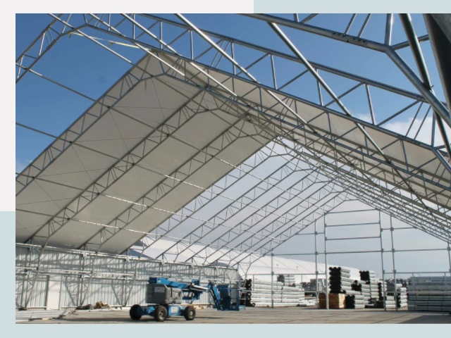 Каркасно-тентовые сооружения от СтальСтрой-Ктб по цене 621 руб.