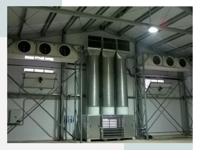 Инженерные системы для ангаров в октябрьском