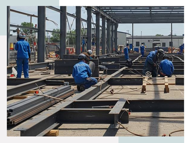 Монтаж металлоконструкций в октябрьском от 621 руб.