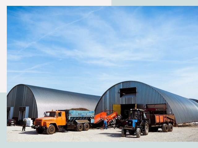 Ангары для спецтехники в октябрьском