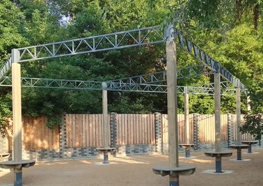 Терраса из металлоконструкций под ключ, проектирование, изготовление и монтаж от СтальСтрой-Ктб